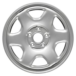 2008-2012 Ford Escape Black 16-Inch 6-Spoke Steel Wheel (Used OEM)