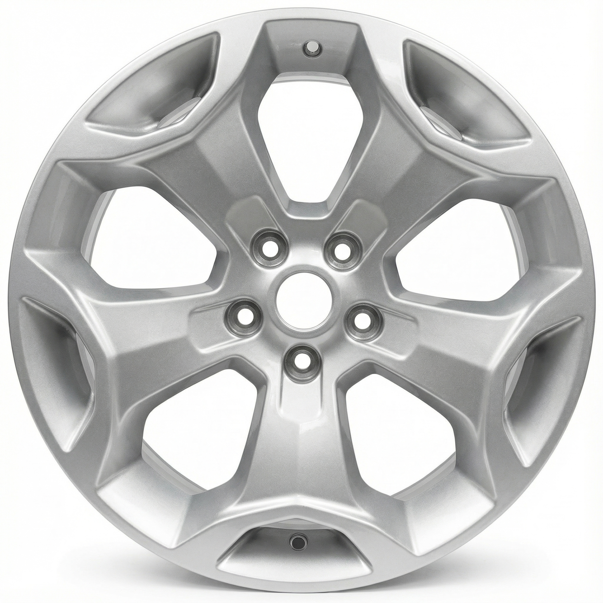 2010-2012 Ford Taurus Gray 19x8 5 Y-Spoke Luster Nickel Alloy Wheel (Remanufactured OEM)