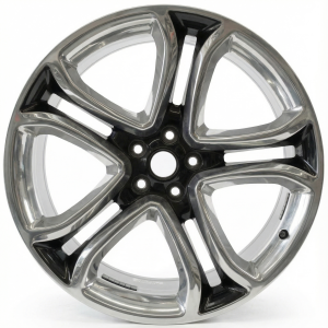 2016-2018 Lincoln MKX Black 22x9 Polished Black Alloy Wheel (Remanufactured OEM)