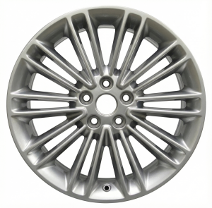 2013-2014 Lincoln MKZ Silver Smoked Hyper Silver Painted Alloy Wheel (Remanufactured OEM)