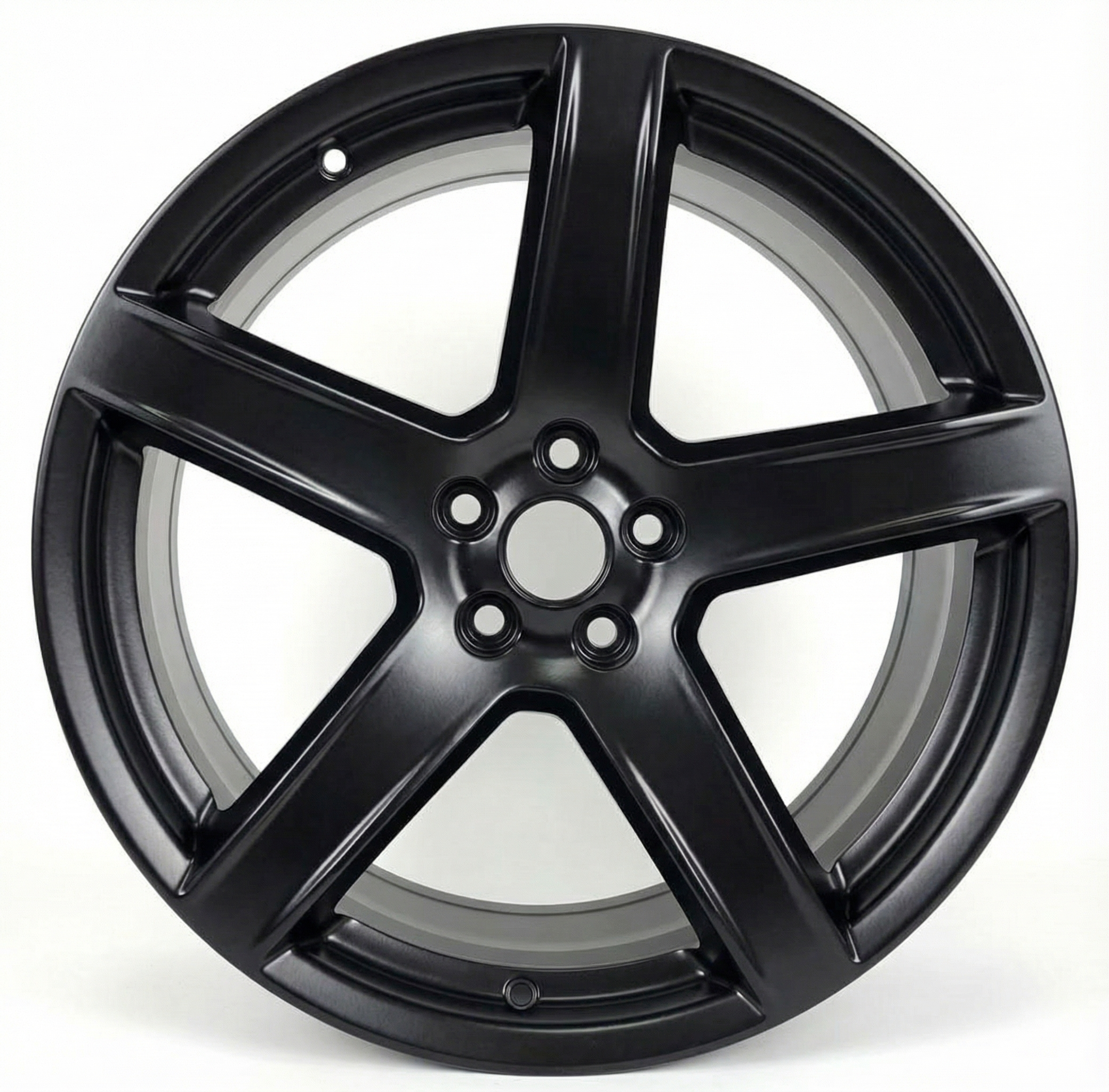 2012-2023 Chrysler 300 Black 5-Spoke Low Gloss Black Alloy Wheel (Remanufactured OEM)