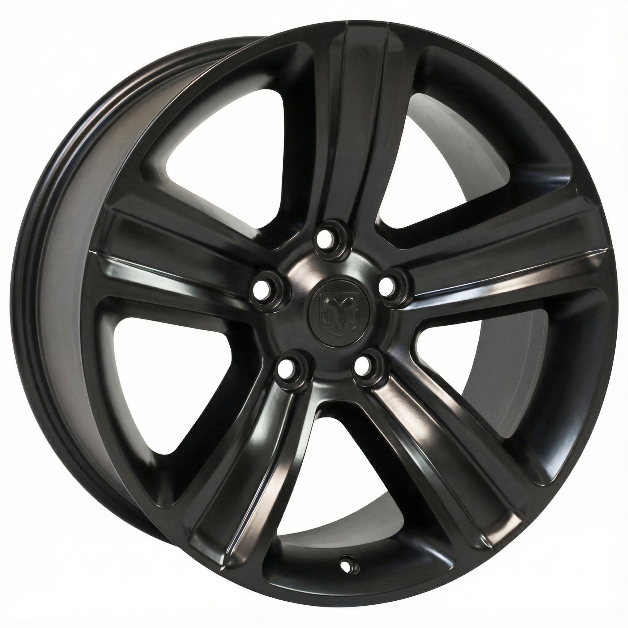 2018 Dodge Durango Black 20x10 5-Spoke Painted Charcoal Alloy Wheel (Remanufactured OEM)