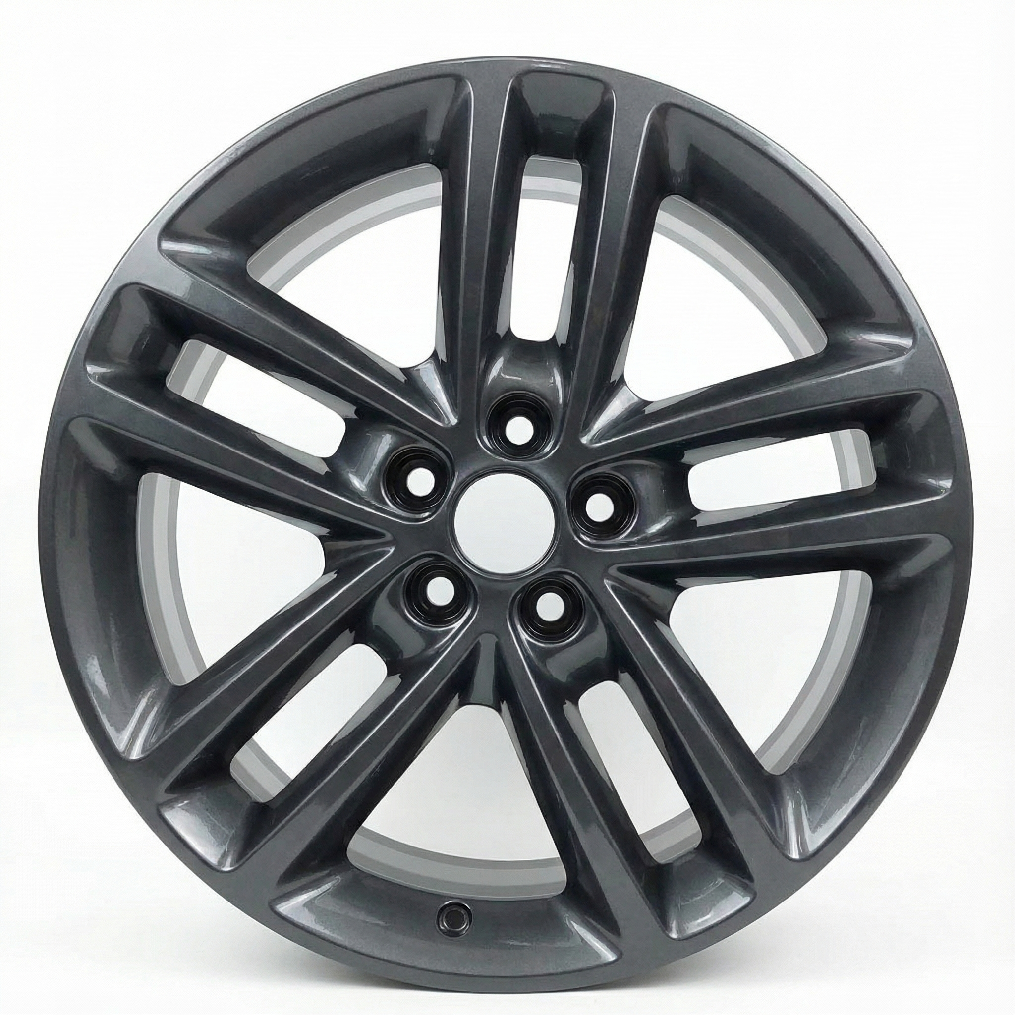 2019-2023 Dodge Charger Black Polished Charcoal Alloy Wheel (Remanufactured OEM)