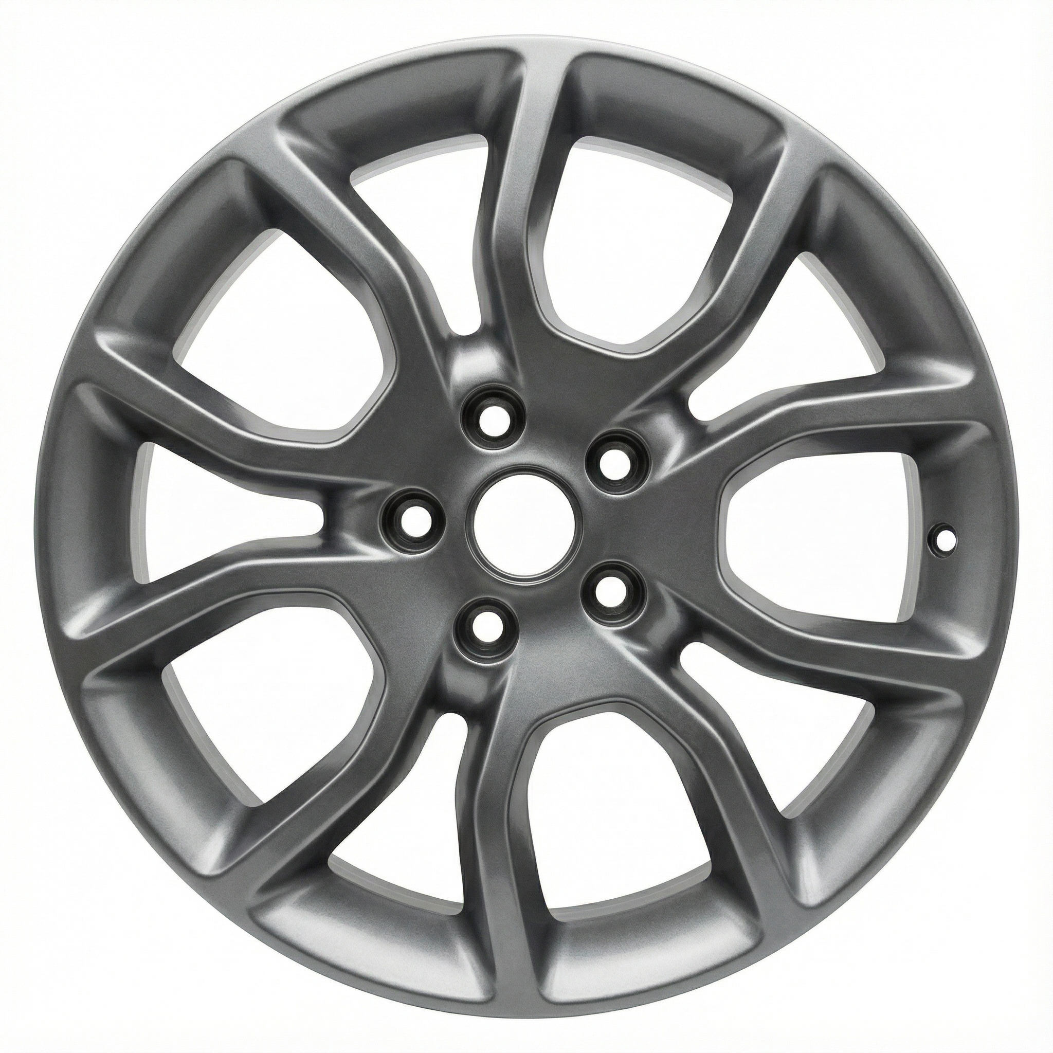 2016-2018 Dodge Durango Black 5 U-Spoke Painted Charcoal Alloy Wheel (Remanufactured OEM)
