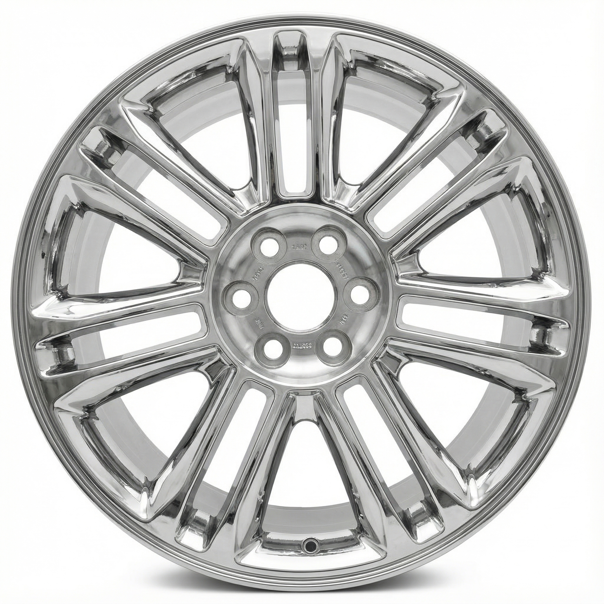 2005-2006 Chrysler 300 Silver 6-Spoke Polished Silver Alloy Wheel (Remanufactured OEM)