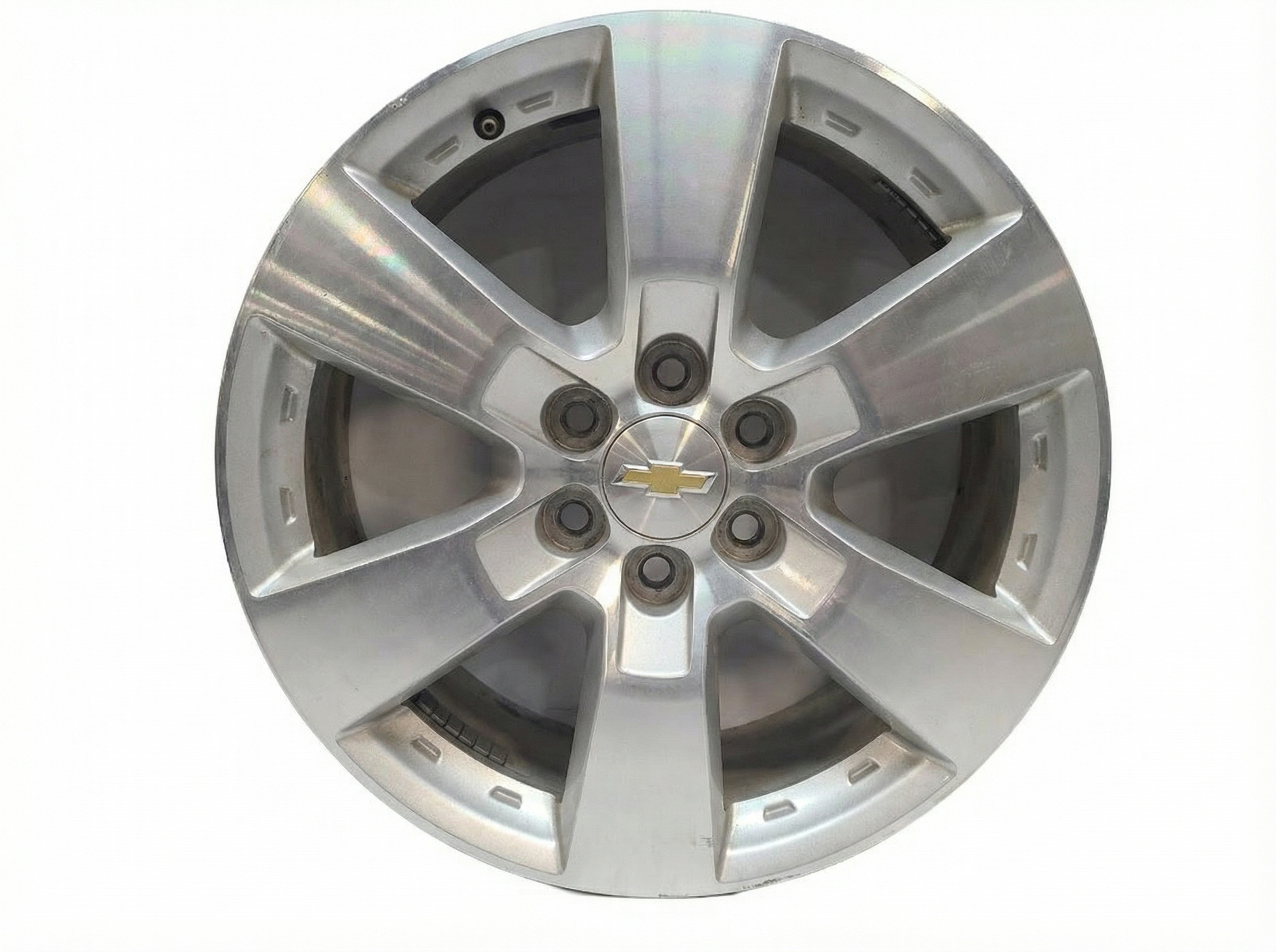 2009-2017 Buick Enclave Silver 20x7.5 6-Spoke Machined Silver Alloy Wheel (Remanufactured OEM)