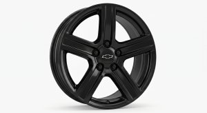 2012-2015 Chevrolet Camaro Black 20x9 Rear Alloy Wheel (Remanufactured OEM)