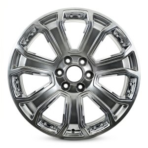 2015-2020 GMC Yukon XL Silver 22x9 6-Spoke Accessory Alloy Wheel (Remanufactured OEM)