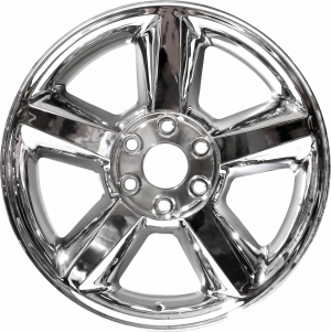 2011-2014 Chevrolet Tahoe Chrome 20x8.5 5-Spoke Chrome Alloy Wheel (Used OEM)