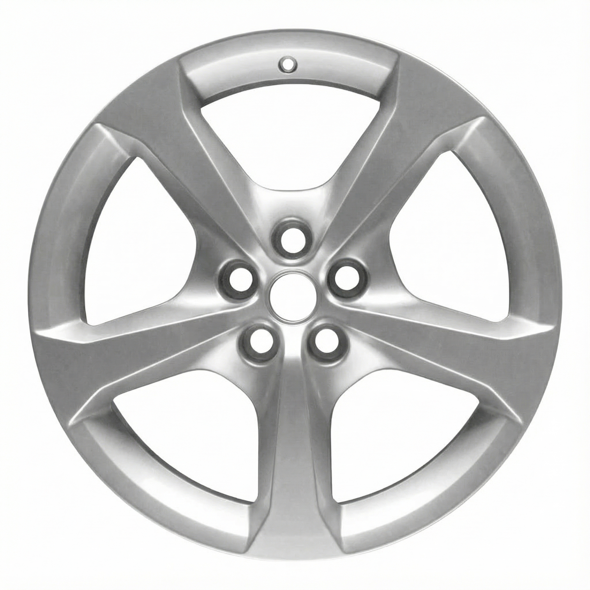 2013-2015 Chevrolet Camaro Silver 20x8 5-Spoke Silver Alloy Wheel (Remanufactured OEM)