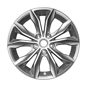 2019-2025 Chevrolet Malibu Black 17x7.5 Silver Painted Alloy Wheel (Used OEM)