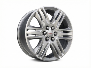 2019-2023 GMC Acadia Silver 20-Inch 6-Spoke Bright Hyper Alloy Wheel (Remanufactured OEM)
