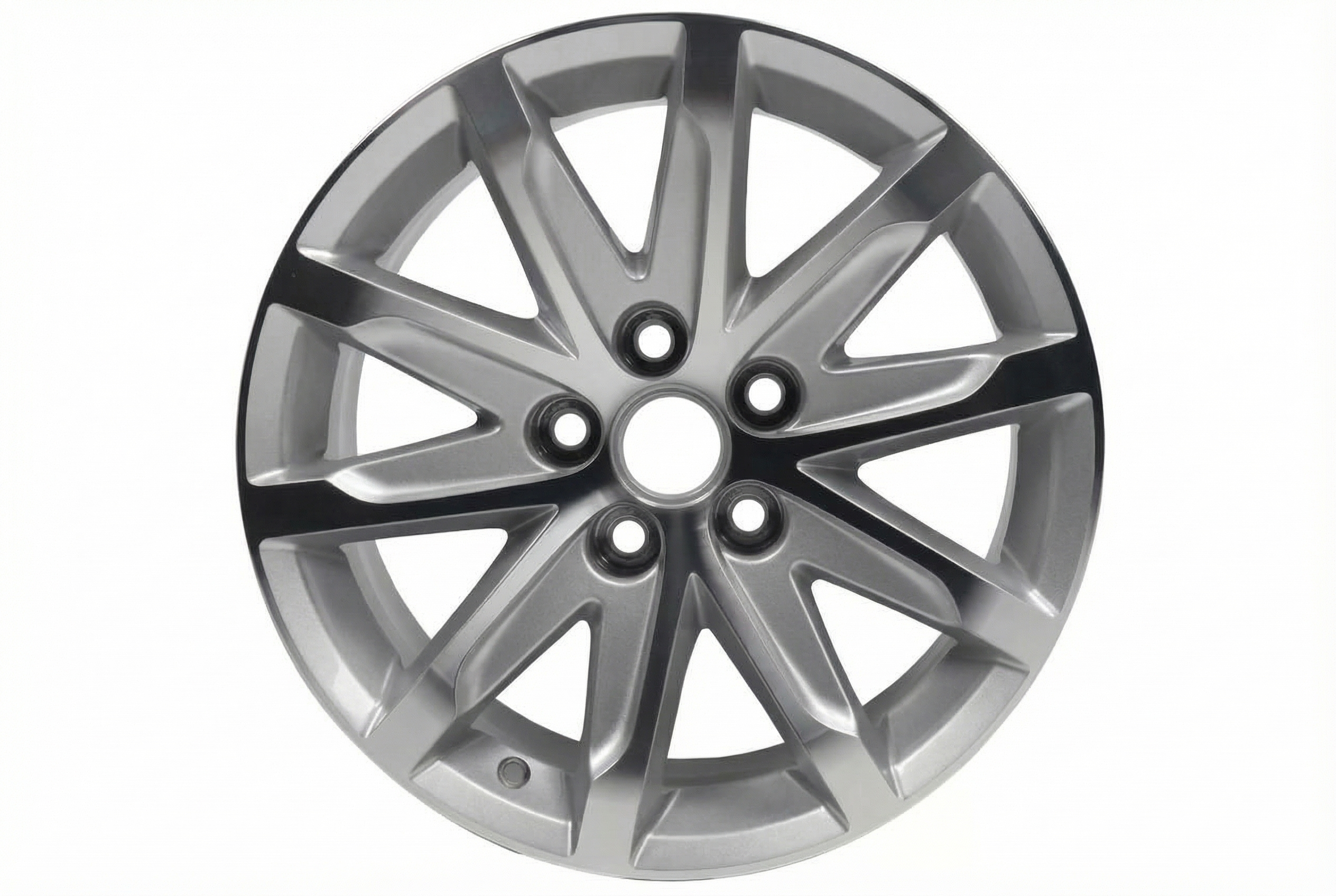 2014-2016 Cadillac CTS Black 10-Spoke Machined Charcoal Alloy Wheel (Remanufactured OEM)