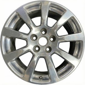 2008-2009 Cadillac CTS 18x8.5 9-Spoke Full Polished Alloy Wheel (Remanufactured OEM)