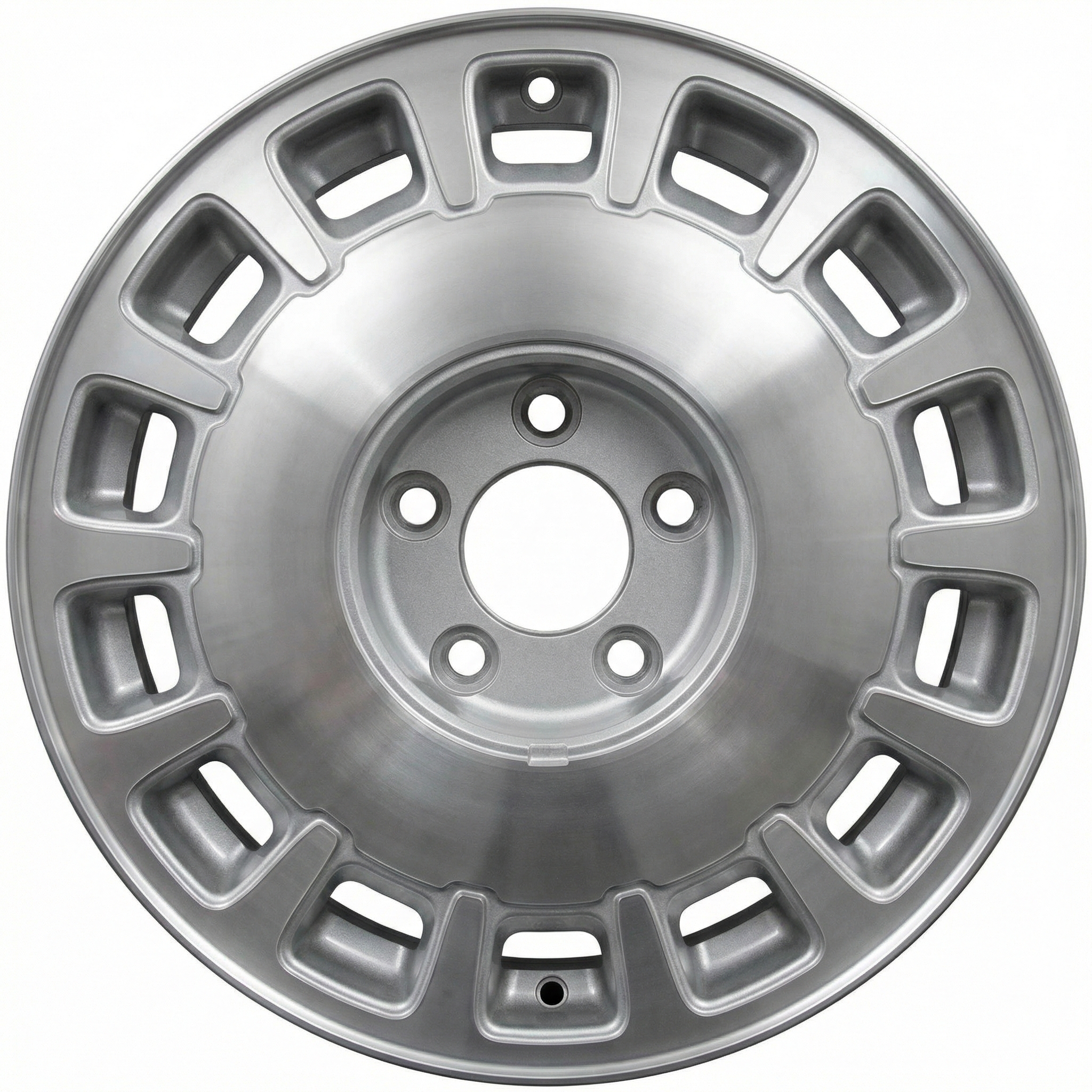 1996-1999 Cadillac DeVille 16x7 14-Slot Brushed Alloy Wheel (Used OEM)