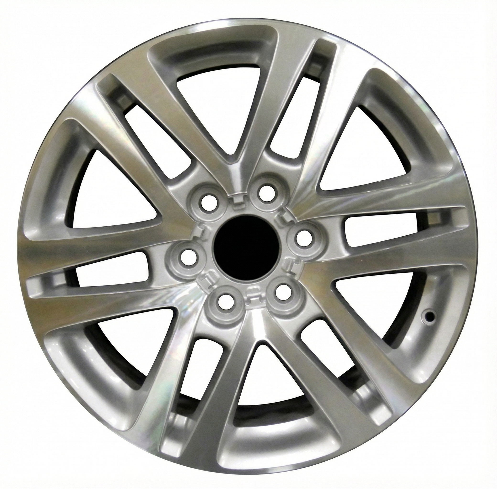 2008-2016 Buick Enclave Silver 18x7.5 6-Double Spoke Silver Painted Alloy Wheel (Remanufactured OEM)