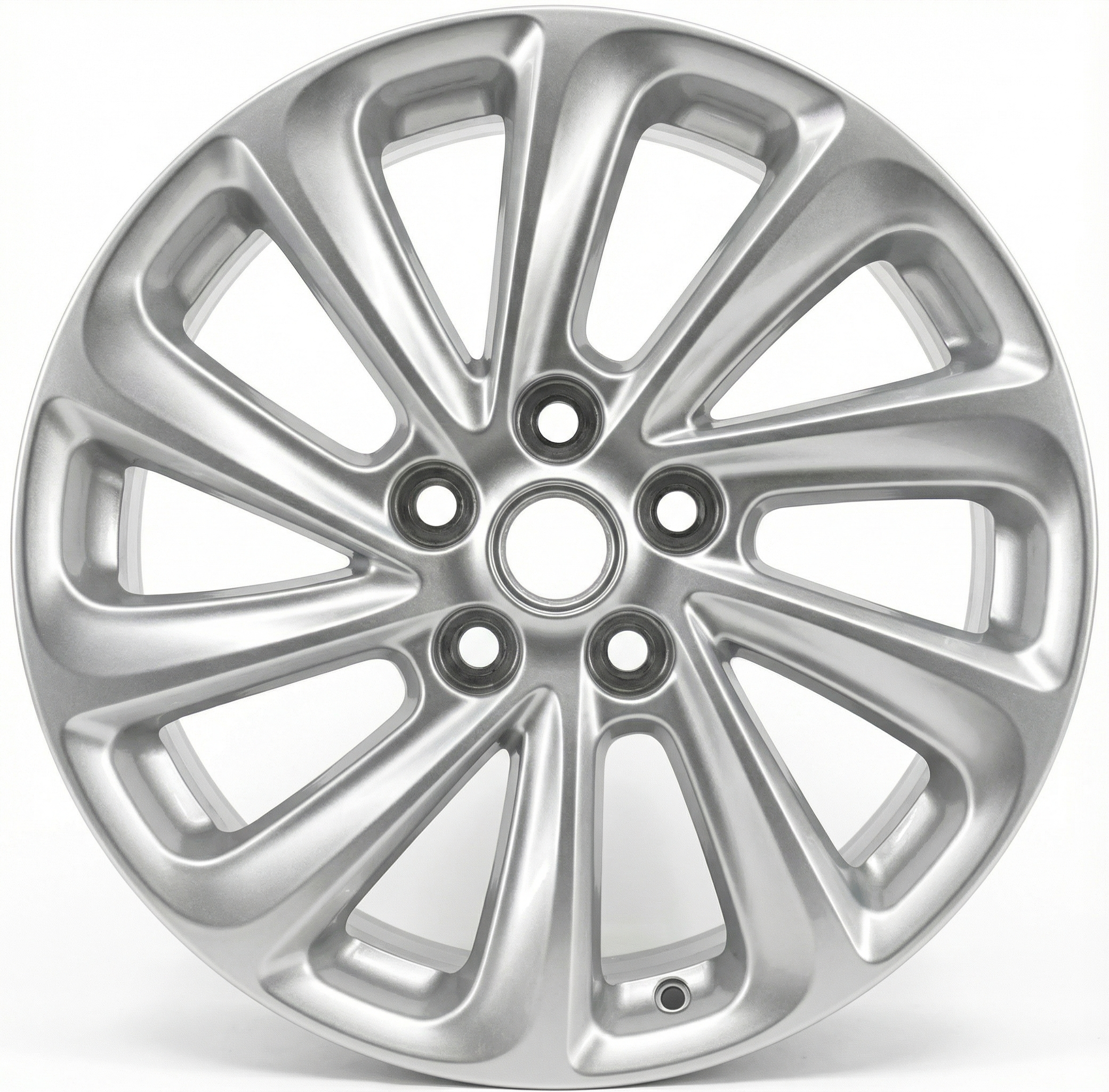 2014-2016 Buick LaCrosse 18x8 10-Spoke Hyper Silver Alloy Wheel (Remanufactured OEM)