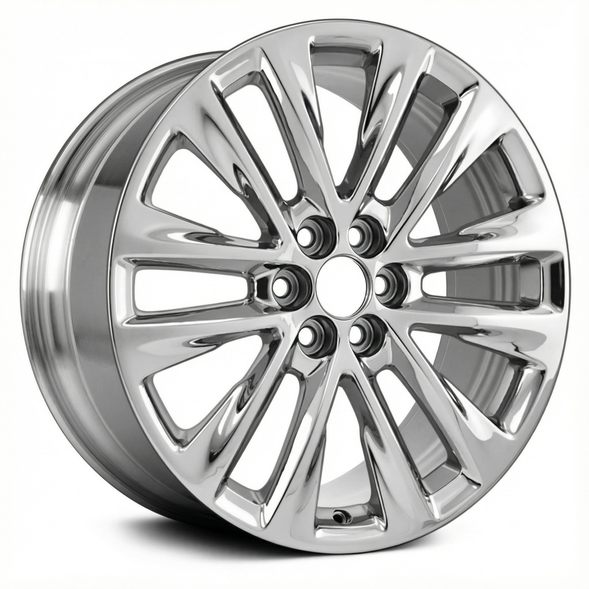 2017-2019 Cadillac XT5 12-Spoke Polished Aluminum Wheel (Remanufactured OEM)