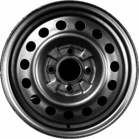 2004-2006 Hyundai Elantra 15x5.5 15-Hole Steel Wheel (Used OEM)