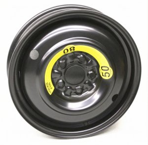 2006-2008 Hyundai Sonata 16x4 Steel Compact Spare Wheel with Tire (Used OEM)