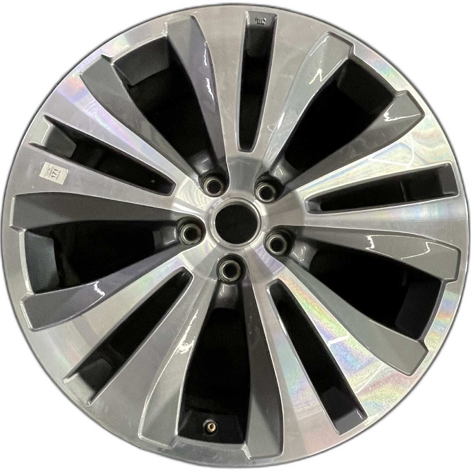 2022-2024 Hyundai Santa Cruz 20x7.5 Machined Black Alloy Wheel - Front, Right (Passenger) (Used OEM)