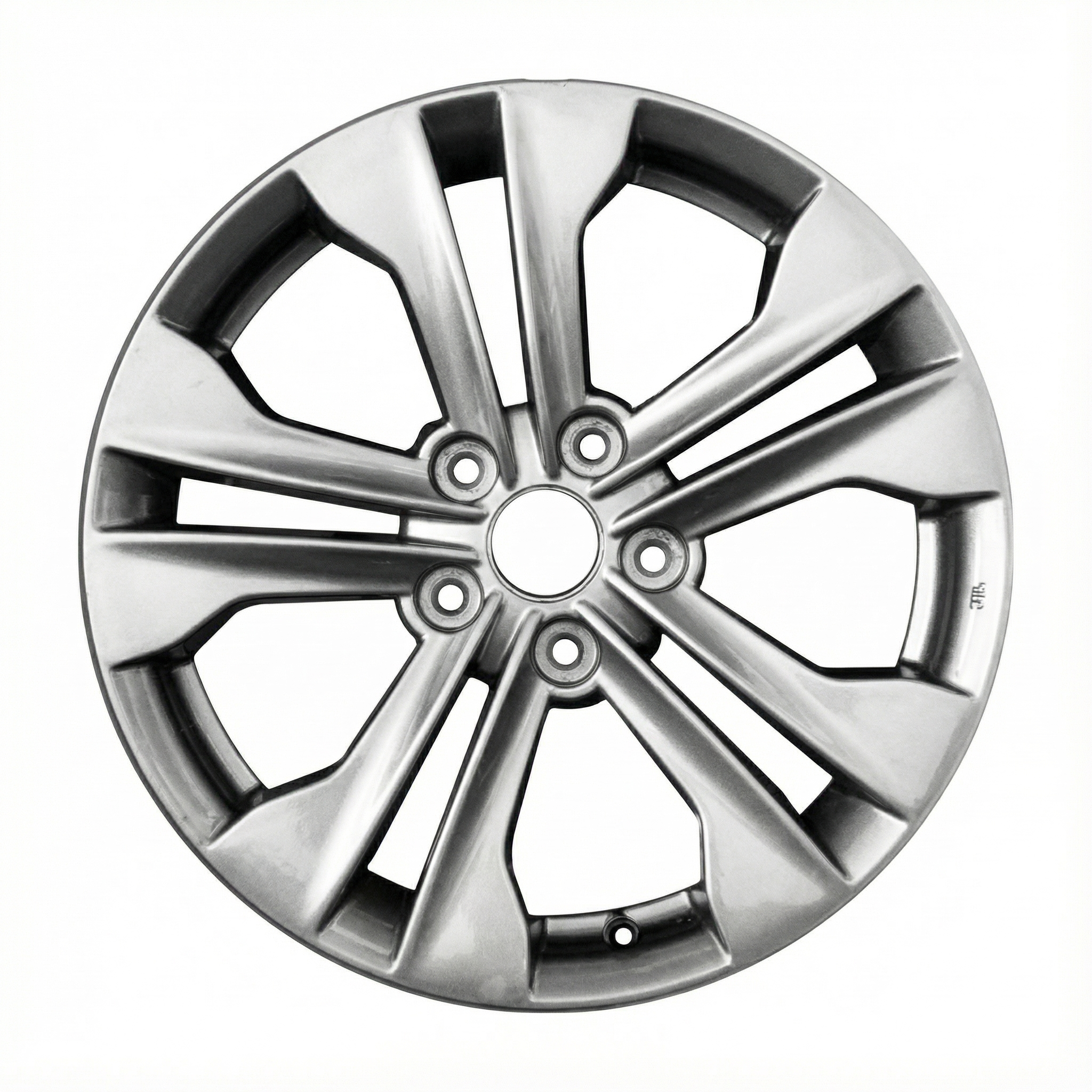 2013-2016 Hyundai Santa Fe Sport Silver Painted Charcoal Alloy Wheel (Remanufactured OEM)