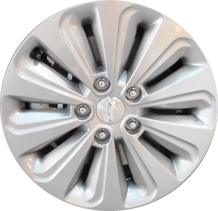 2016-2017 Hyundai Sonata Gray Medium Gray Painted Alloy Wheel (Remanufactured OEM)