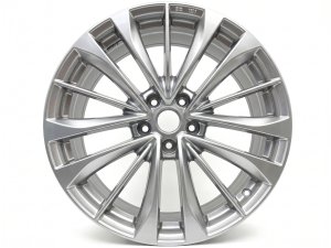 2011-2013 INFINITI G37 19x9 15-Spoke Smoked Hyper Rear Alloy Wheel (Remanufactured OEM)