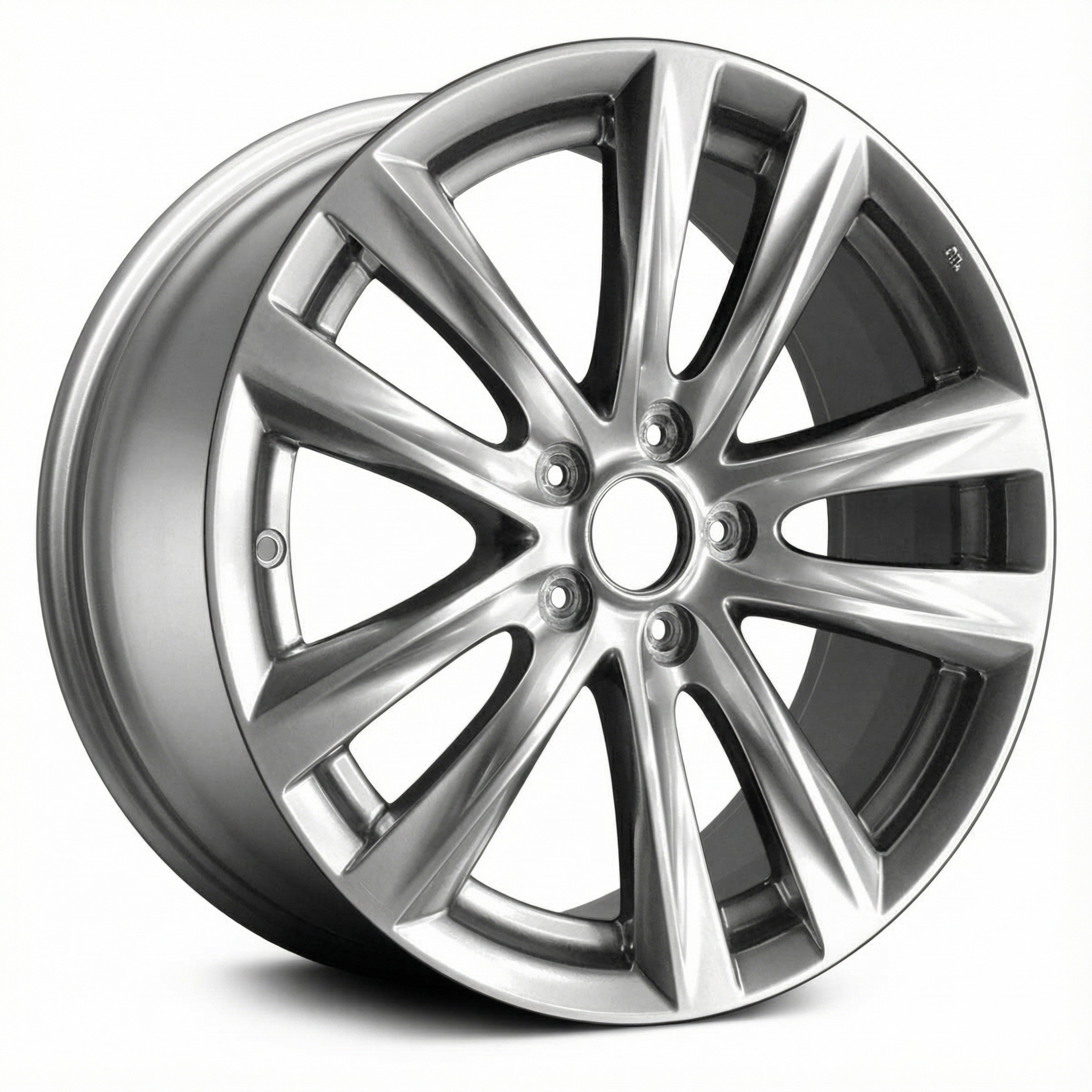 2015-2019 INFINITI Q70 Smoked Hyper Silver Alloy Wheel (Remanufactured OEM)