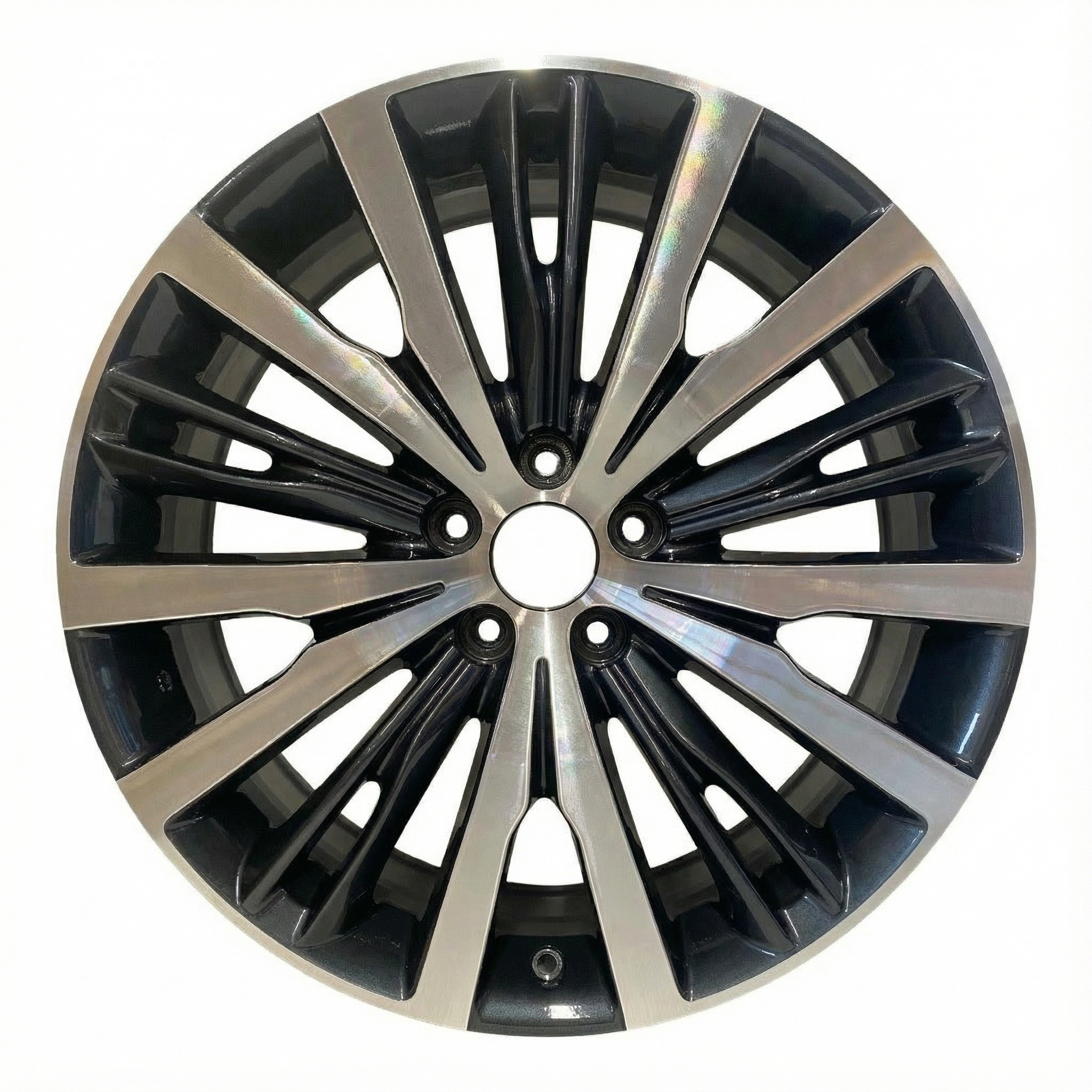 2022-2025 INFINITI QX60 Black 20x8 20-Spoke Machined Charcoal Alloy Wheel (Remanufactured OEM)