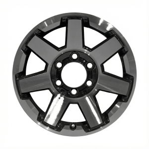 2021-2022 Toyota 4Runner Black 17-Inch 7-Spoke Painted Charcoal Alloy Wheel (Remanufactured OEM)