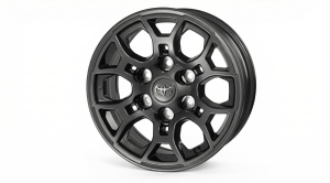 2016-2023 Toyota Tacoma Black Painted Alloy Wheel (Remanufactured OEM)