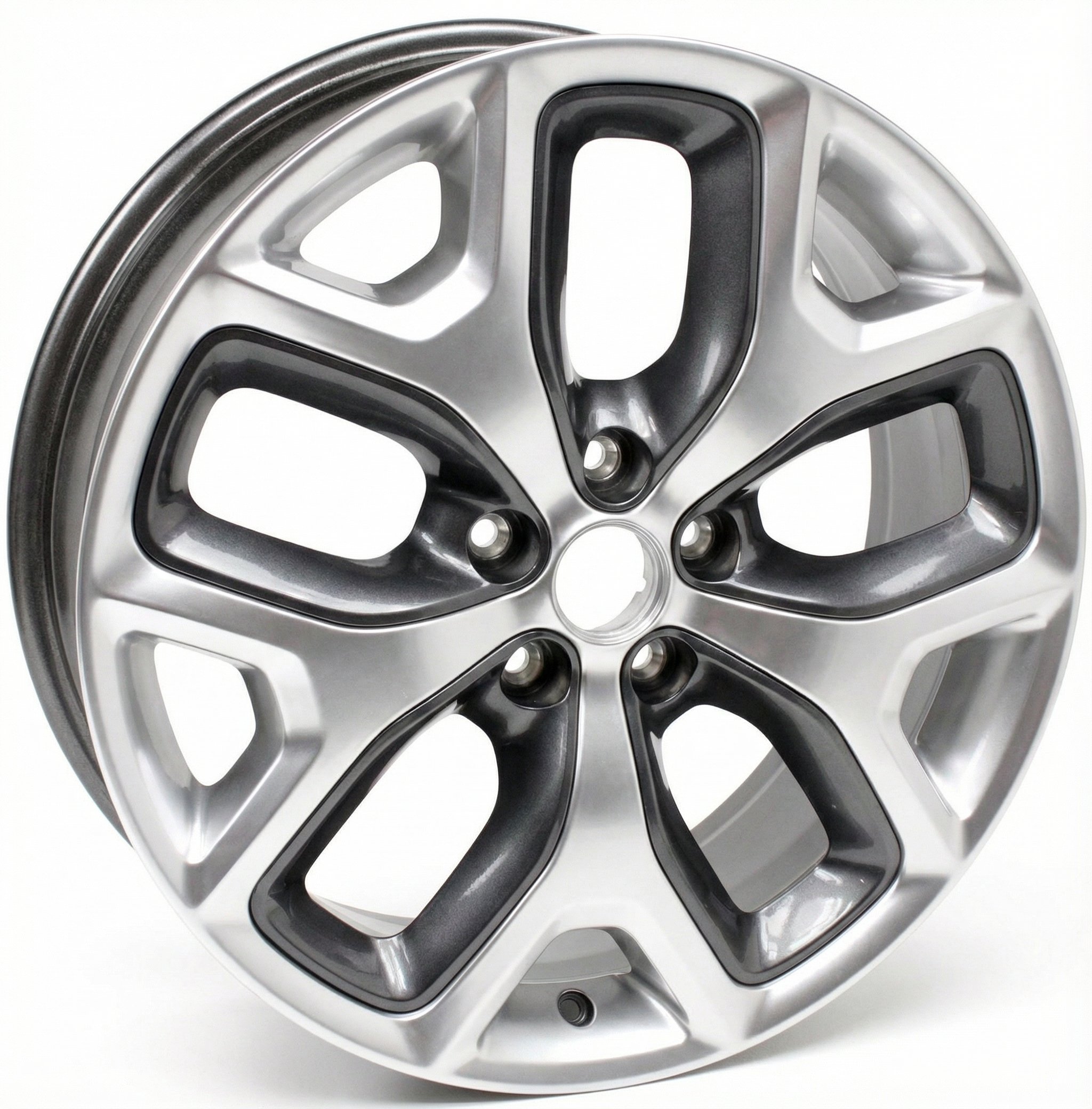 2016-2018 Kia Sorento Silver 19-Inch 10-Spoke Bright Hyper Painted Alloy Wheel (Remanufactured OEM)