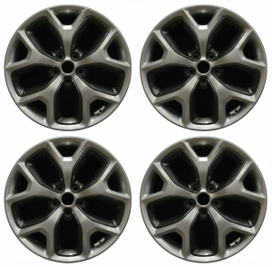 2014-2015 Kia Sorento Black Machined Charcoal Alloy Wheel (Remanufactured OEM)