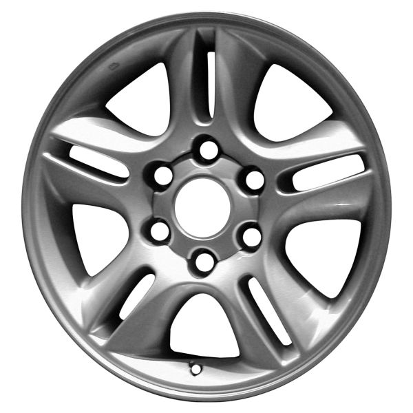 2003-2009 Lexus GX470 Silver 5-Spoke Silver Painted Alloy Wheel (Remanufactured OEM)