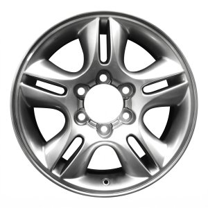 2005-2009 Lexus GX470 Silver 17x7.5 5-Spoke Smoked Hyper Alloy Wheel (Remanufactured OEM)