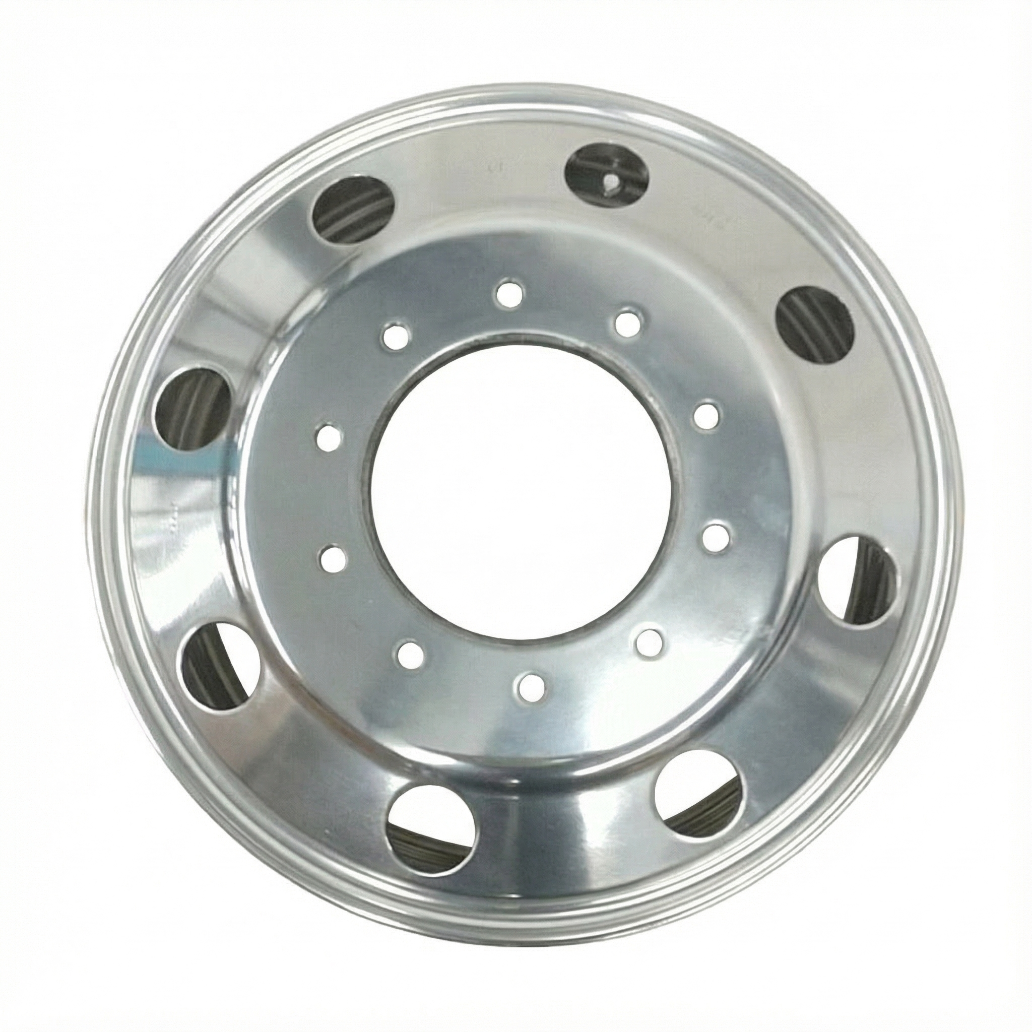 2005-2010 Ford F-550 Super Duty 19.5 Inch Polished Aluminum Wheel (Remanufactured OEM)
