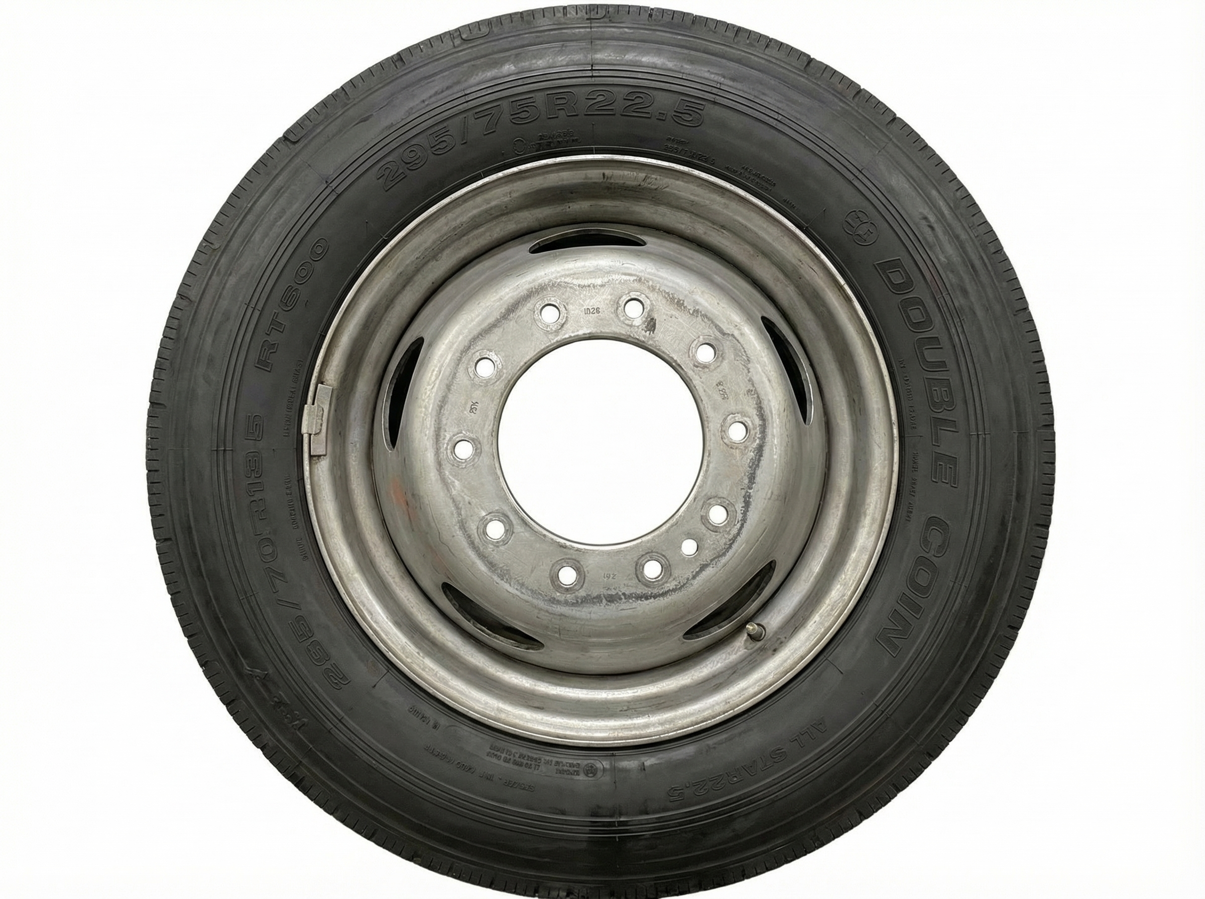 2011-2016 Ford F-550 Super Duty Full Polished Aluminum Wheel (Used OEM)