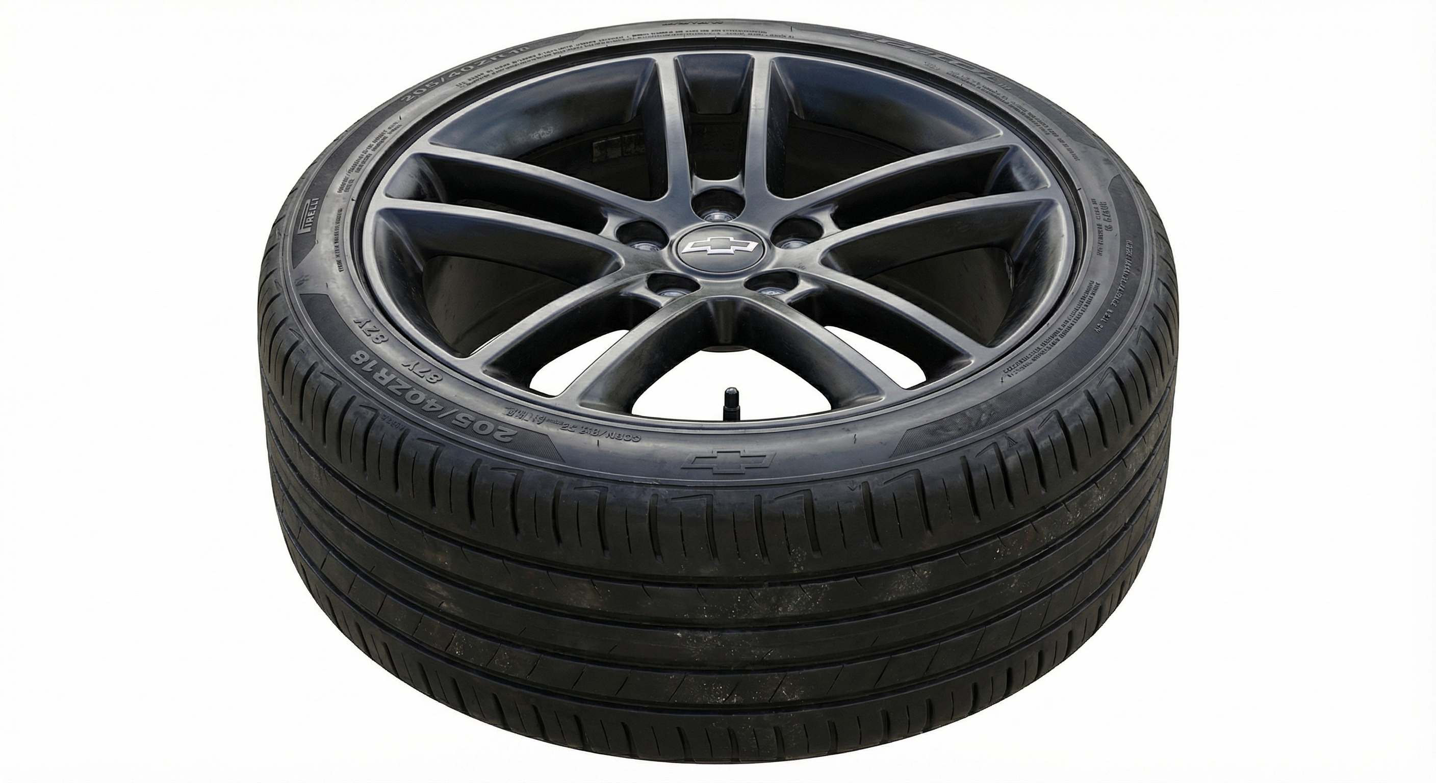 2019-2024 Chevrolet Camaro Black 20x8.5 10-Spoke Alloy Wheel (Remanufactured OEM)
