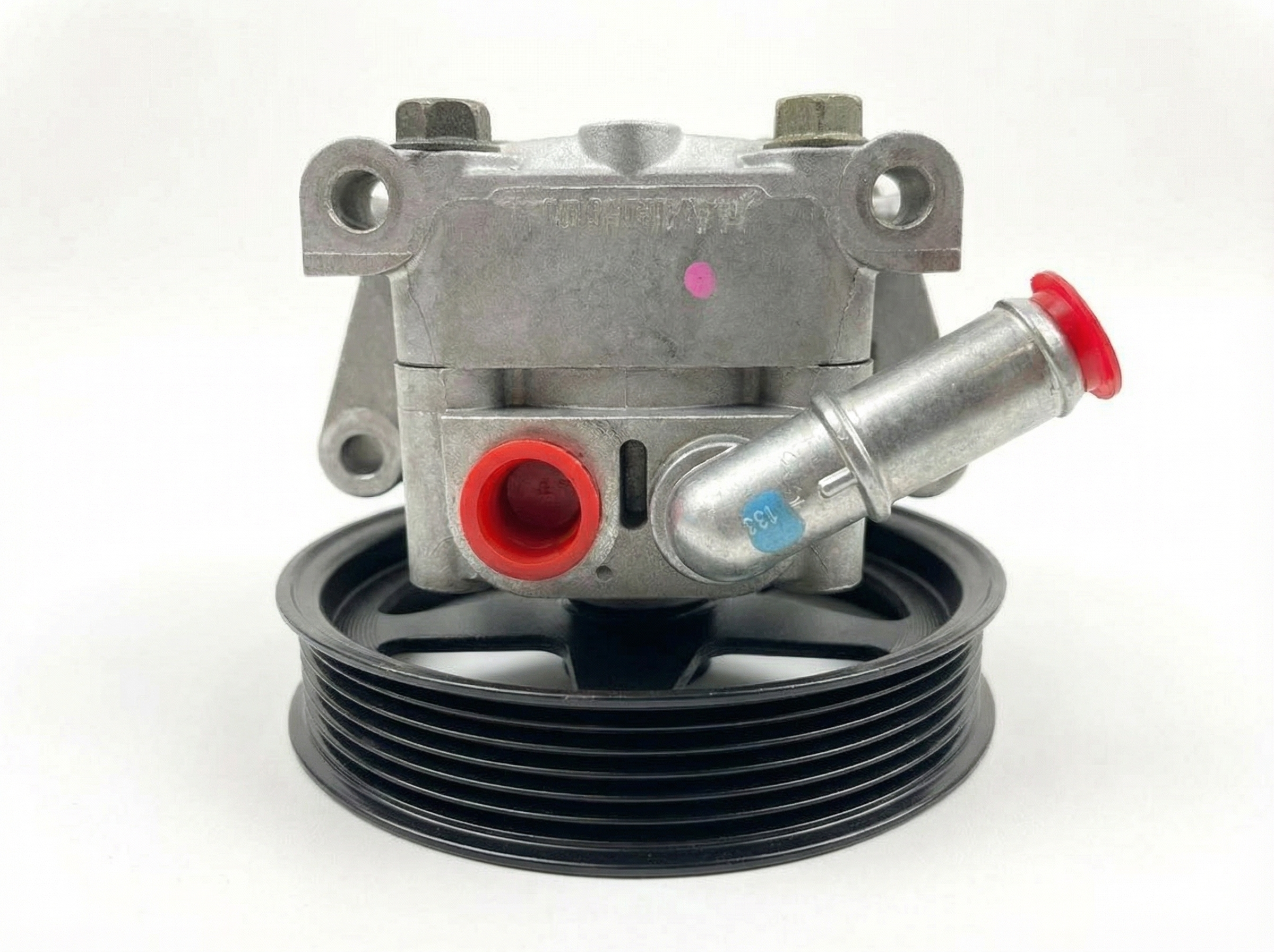 2002-2006 Jaguar X-Type Power Steering Pump Assembly Less Pulley (Used OEM)