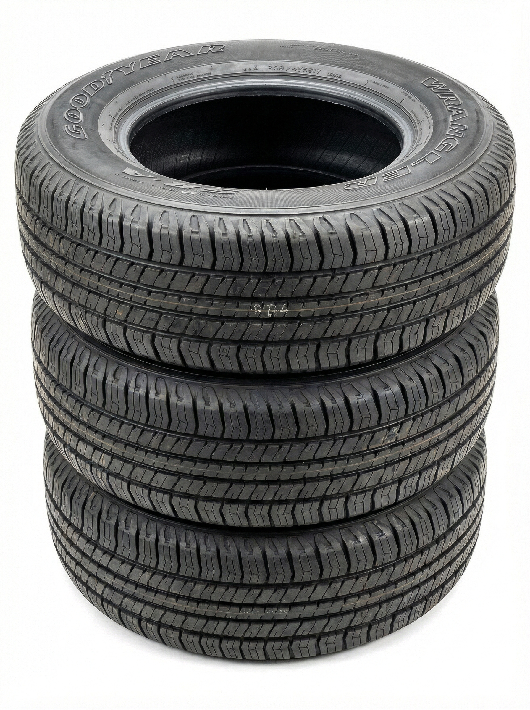 2007-2025 Jeep Wrangler Goodyear 255/75R17 Tire (Used OEM)