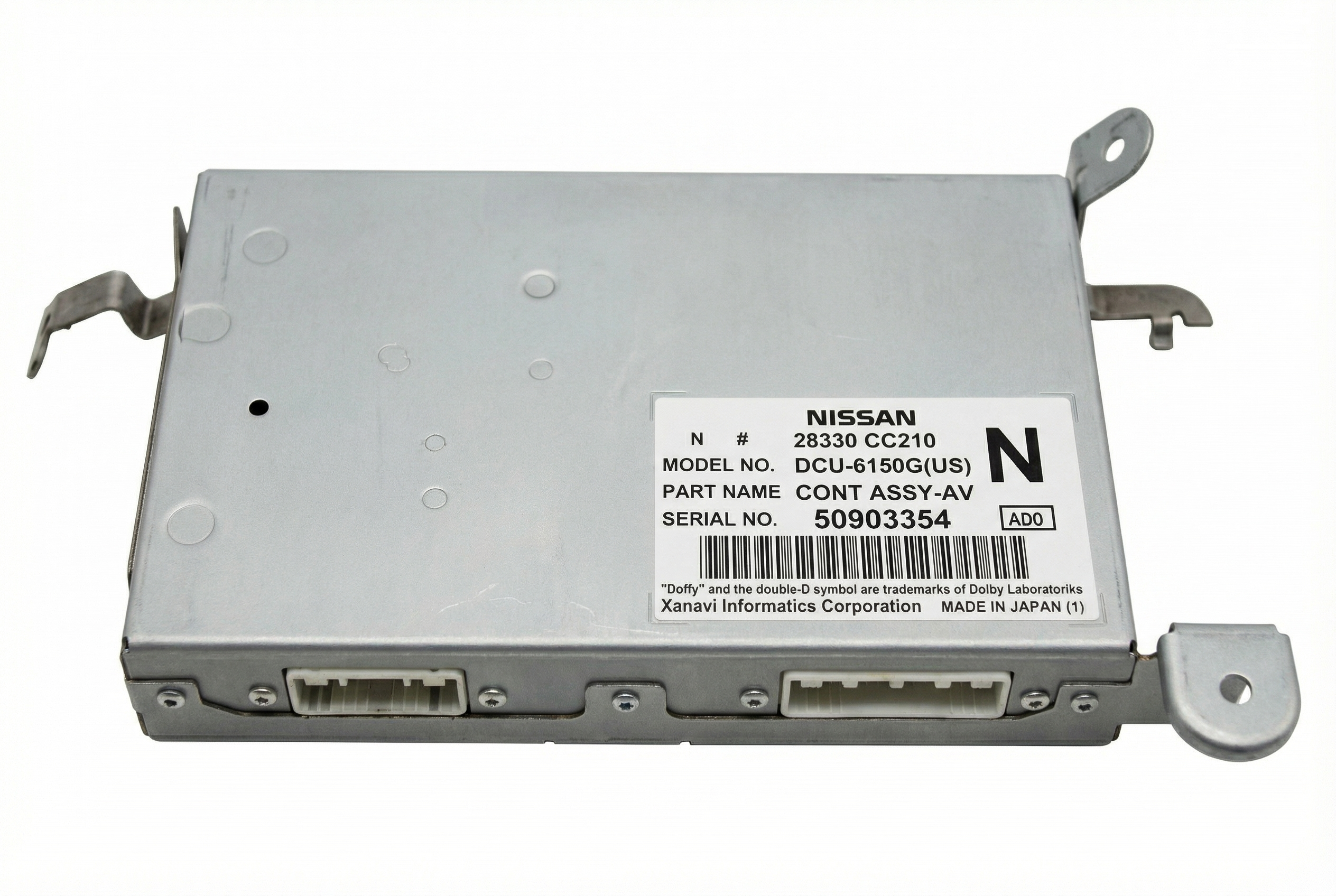 2006 Nissan Quest Information Screen Control Module (Used OEM)