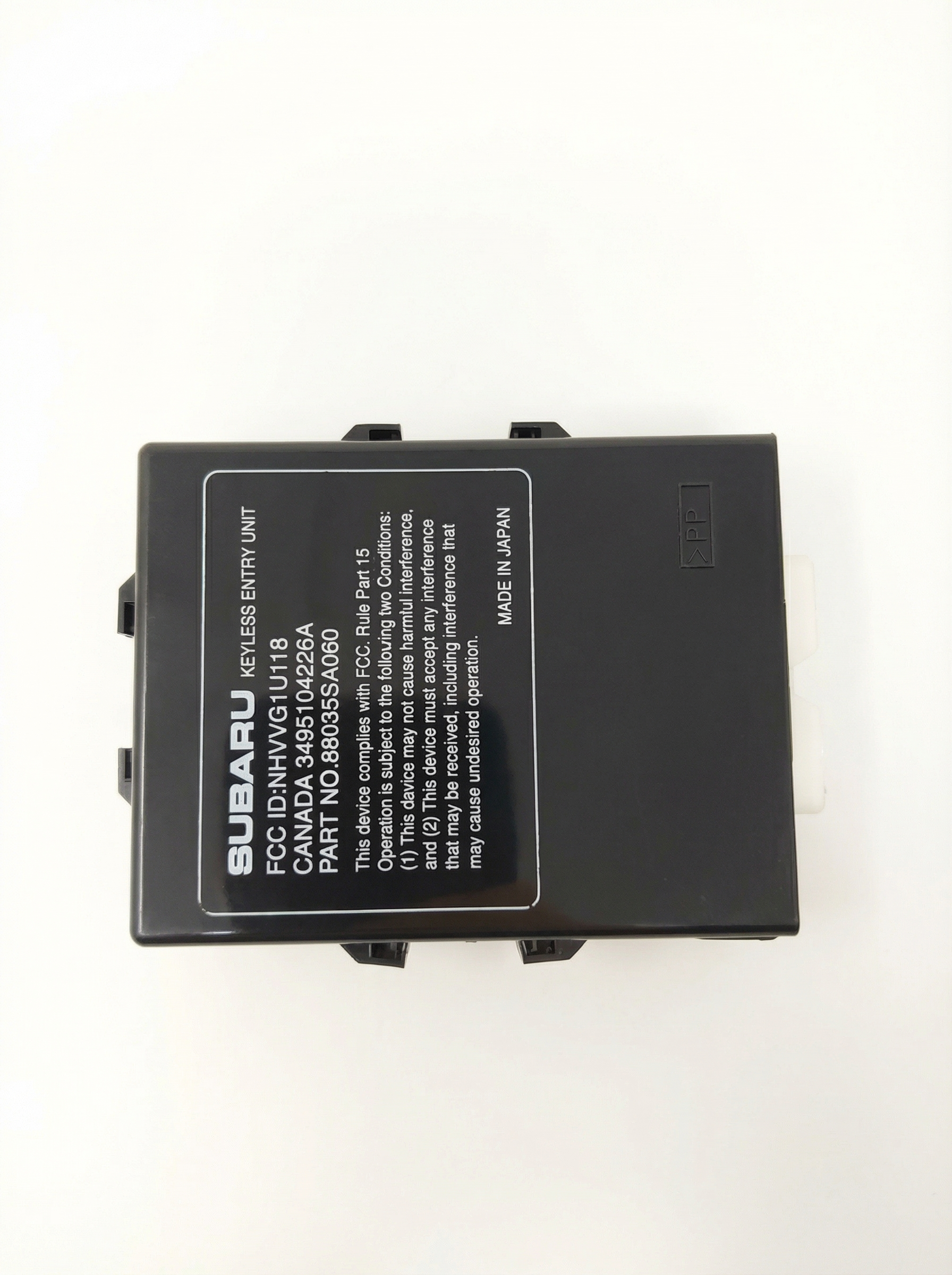 2003-2005 Subaru Forester Theft and Keyless Entry Control Module (Used OEM)