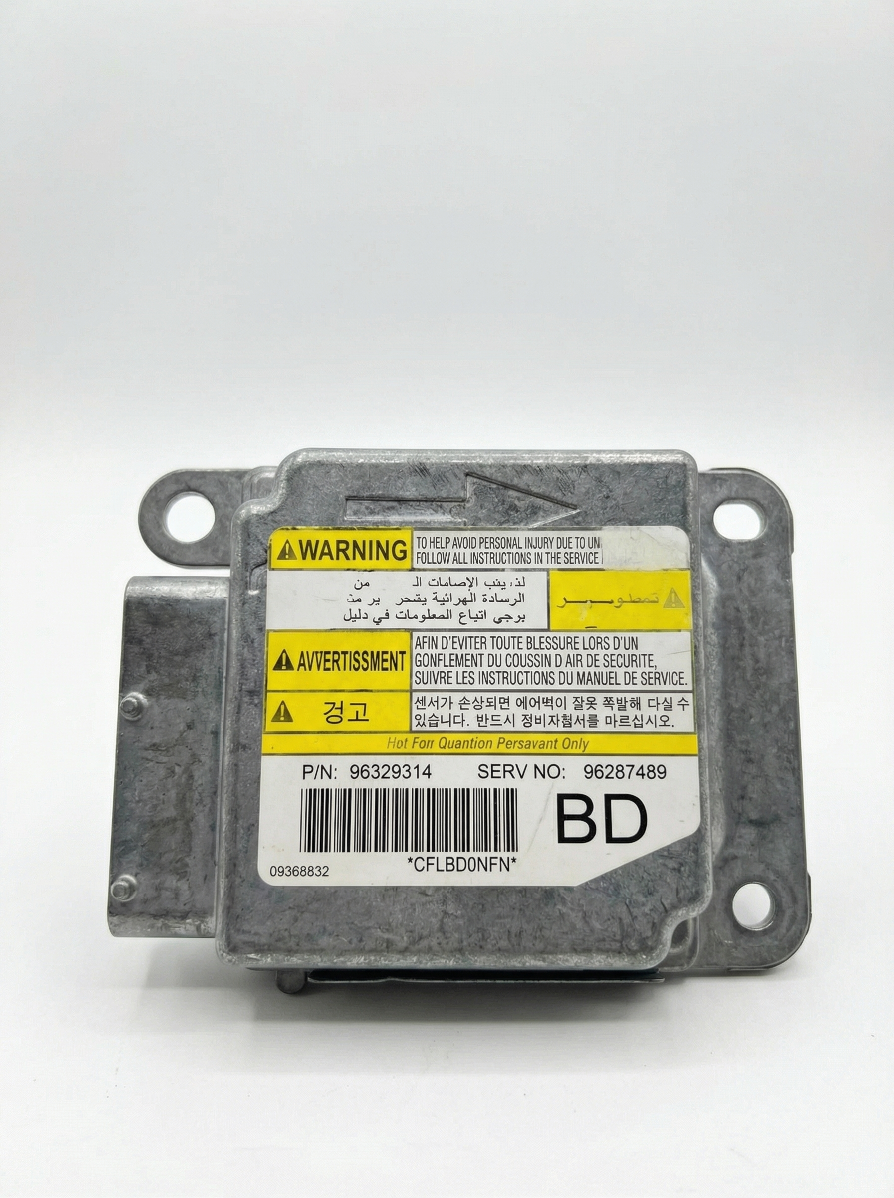 2000-2002 Daewoo Nubira Airbag Control Module (Used OEM)