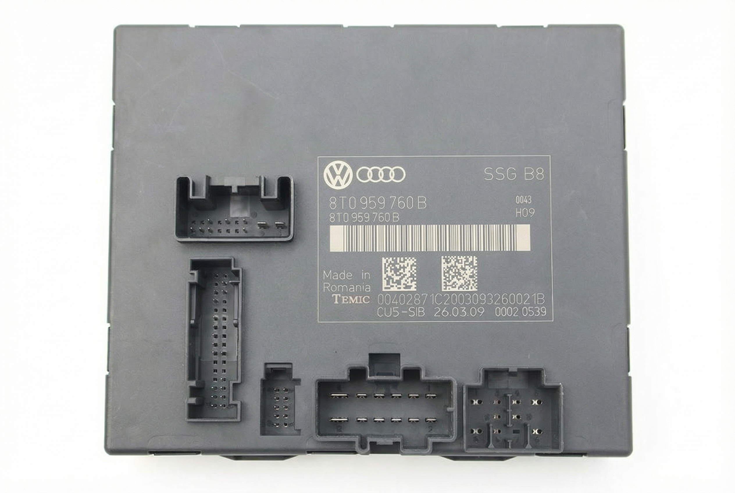 2008-2009 Audi S5 Seat Memory Control Module (Used OEM)