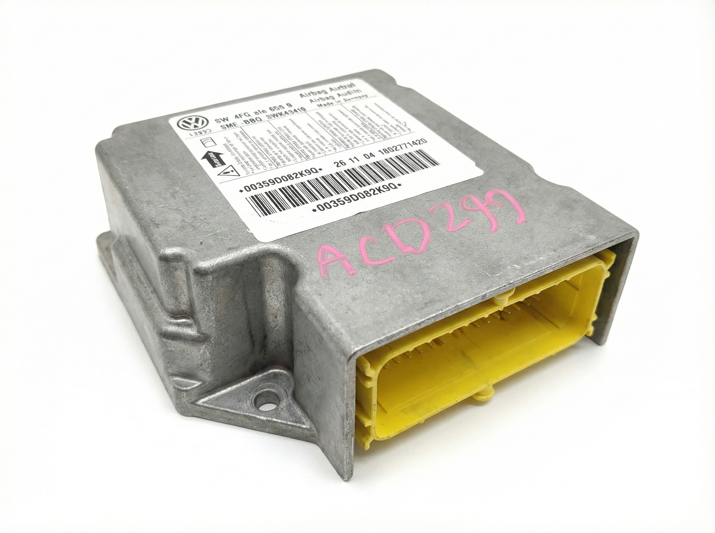 2006-2010 Audi A6 Airbag Control Module (Used OEM)