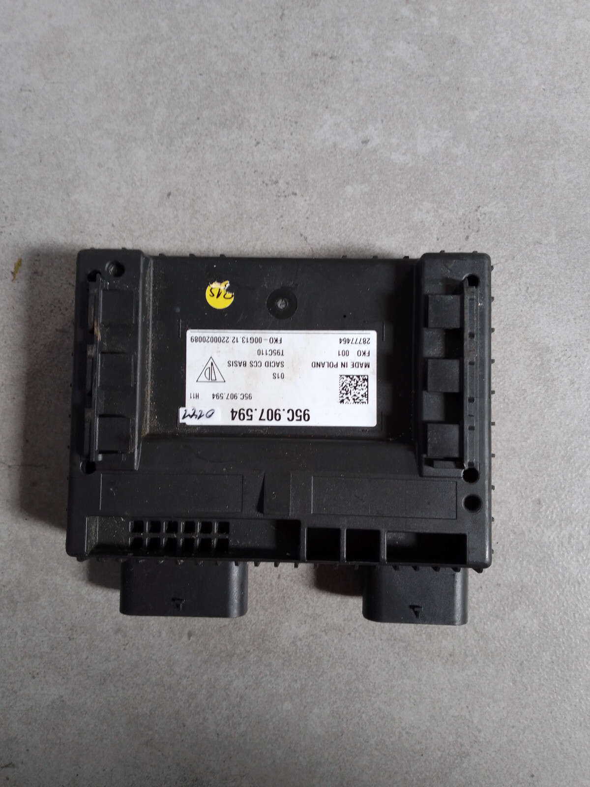 2010 INFINITI G37 Folding Top Control Module (Used OEM)