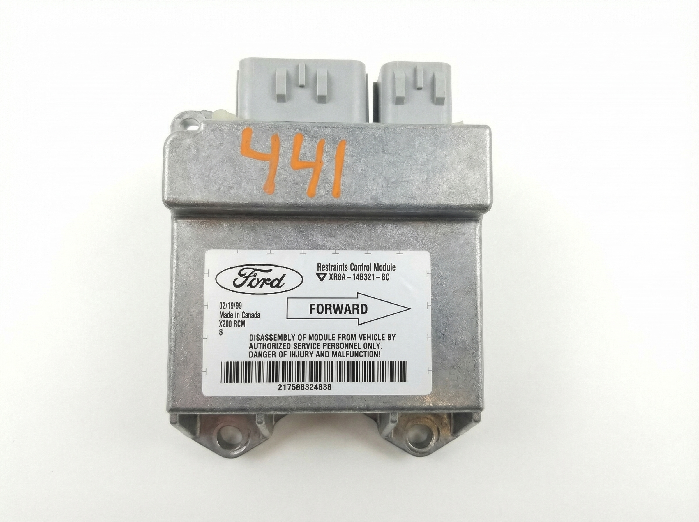 2000-2001 Jaguar S-Type Airbag Control Module (Used OEM)