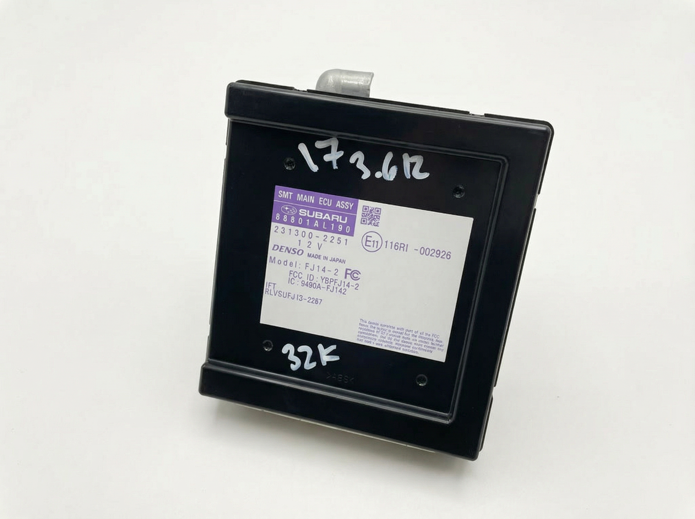 2017 Subaru Legacy Theft Control Module with Keyless Access (Used OEM)