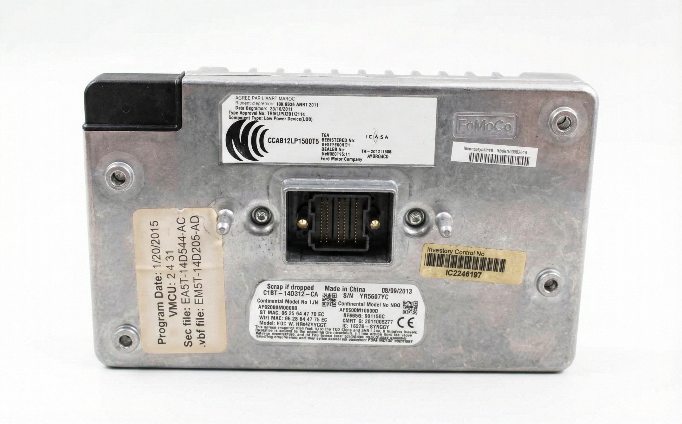 2014 Ford Fiesta Sync Communication Control Module (Used OEM)
